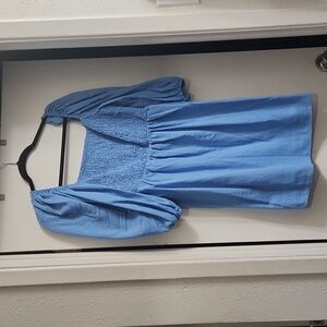 Tuckernut denim dress. Size Large